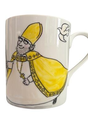 Charlotte Firmin  Cosmo China Canterbury Cathedral Archbishop Mug  NEW